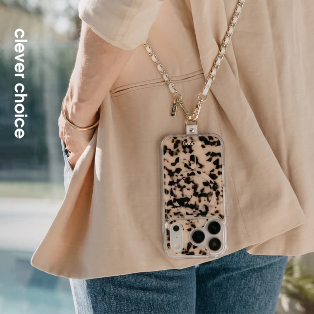 Ремінець Crong Phone Crossbody White Twist (CRGCRBD05)