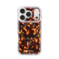 Чохол Crong Deluxe MAG Cover для iPhone 17 Pro Brown (CRGDLMIP1763PTOR)