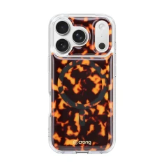 Чохол Crong Deluxe MAG Cover для iPhone 17 Pro Max Tortoise (CRGDLMIP1769PTOR)