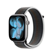 Ремінець Crong Nylon для Apple Watch Series 11/10 42 mm | Series 9/8/7 41 mm | 6/5/SE 40 mm | 3/2/1 38 mm Midnight Run (CRG40NLBMDN)