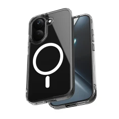Чохол Crong Hybrid Clear Magnetic для Xiaomi POCO X8 Pro 5G Clear with MagSafe (CRGHCMXMX8PCLR)