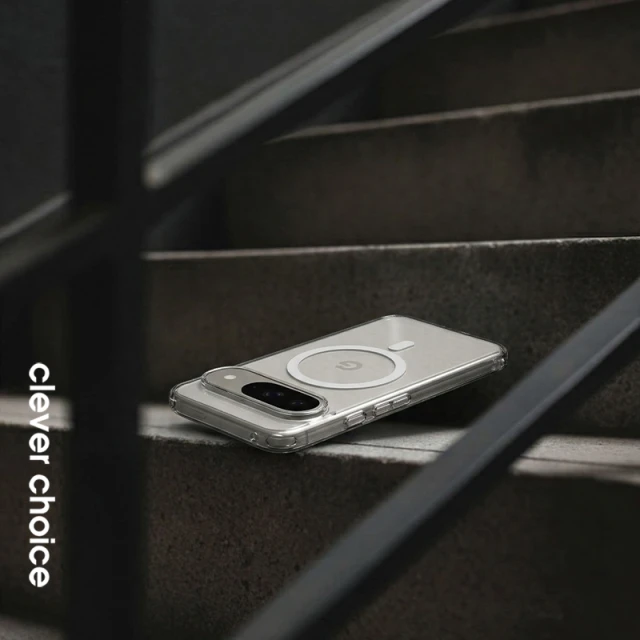 Чехол Crong Hybrid Clear Magnetic для Nothing Phone 4a Clear (CRGHCMNP4ACLR)