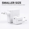 Зарядний пристрій Crong NEO GaN Charger USB-C 40W PD 3.2 Blue (CRGNEO40MBL)