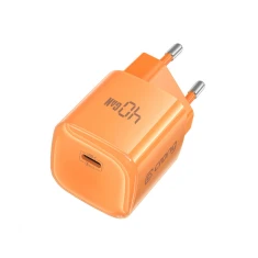 Зарядное устройство Crong NEO GaN Charger USB-C 40W PD 3.2 Orange (CRGNEO40ORG)
