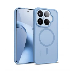 Чохол Crong Hybrid Matte Magnetic для Xiaomi 17T Blue (CRGHMMXM17TBLU)