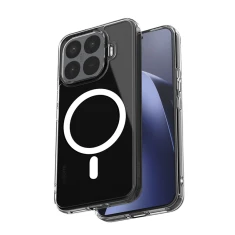 Чохол Crong Hybrid Clear Magnetic для Xiaomi 17T Pro 5G Clear (CRGHCMXM17TPCLR)