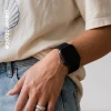 Ремінець Crong Wave Band Apple Watch 38/40/41/42 mm Black (CRG40WAV2BLK)