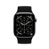 Ремінець Crong Wave Band для Apple Watch 44/45/46/49 мм Black (CRG44WAV2BLK)