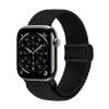Ремінець Crong Wave Band для Apple Watch 44/45/46/49 мм Black (CRG44WAV2BLK)