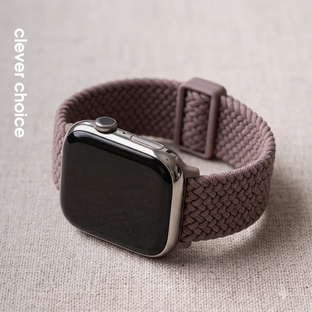Ремінець Crong Wave Band для Apple Watch 44/45/46/49 мм Brown (CRG44WAV2BRW)