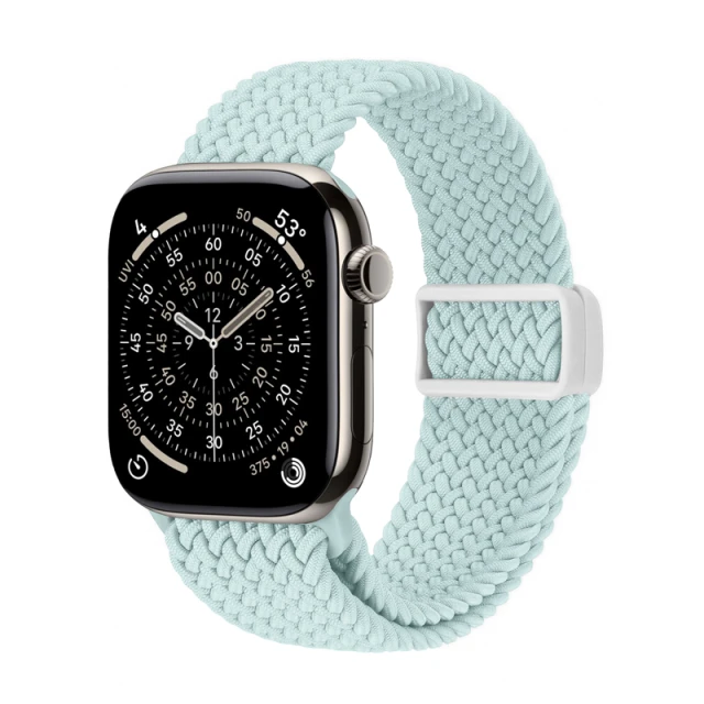 Ремінець Crong Wave Band для Apple Watch 44/45/46/49 мм Mint (CRG44WAV2MNT)