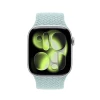Ремінець Crong Wave Band для Apple Watch 44/45/46/49 мм Mint (CRG44WAV2MNT)