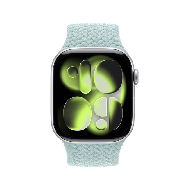 Ремінець Crong Wave Band для Apple Watch 44/45/46/49 мм Mint (CRG44WAV2MNT)