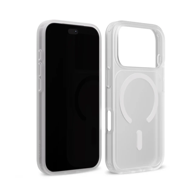 Чохол Crong Hybrid Matte Magnetic для iPhone 18 Pro | 17 Pro White (CRGHMMIP1863PWHT)
