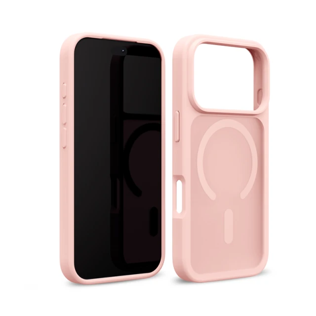 Чохол Crong Hybrid Matte Magnetic для iPhone 18 Pro | 17 Pro Pink (CRGHMMIP1863PPNK)