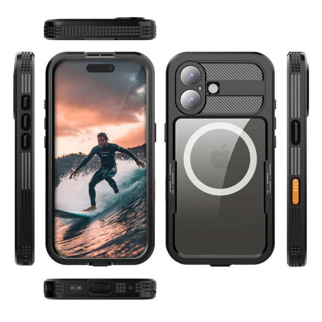 Чохол Crong Seal Cover для iPhone 17 Black (CRGSLCIP17BLK)