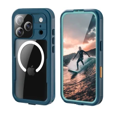Чохол Crong Seal Cover для iPhone 17 Pro Blue (CRGSLCIP17PABL)