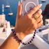 Брелок Crong Phone Charm Purple Agate (CRGPHCH21)