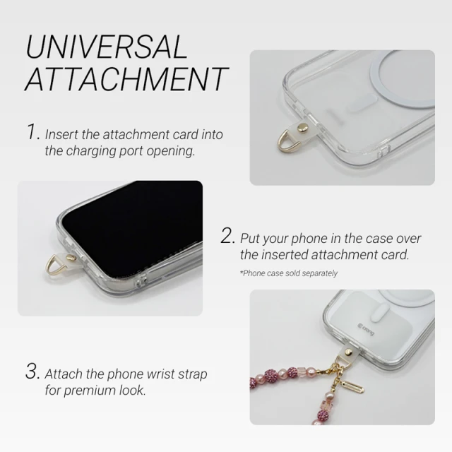 Брелок Crong Phone Charm Purple Agate (CRGPHCH21)