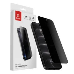 Захисне скло Crong Privacy 3D Armour Glass для iPhone 18 Pro Max Clear (CRGP3DAGIP1869P)