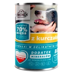Консерва для собак Frendi з куркою в соусі 400 г (5904316130008)
