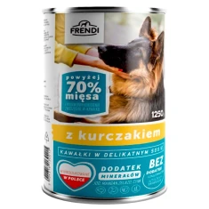 Вологий корм для собак Frendi з куркою в соусі 1250 г (5904316130015)