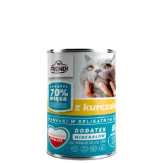 Консерва для котів Frendi з куркою в соусі 400 г (5904316130091)
