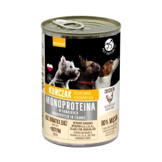 Консерва для собак PetRepublic Monoproteina з куркою у соусі 400 г (5904316132125)