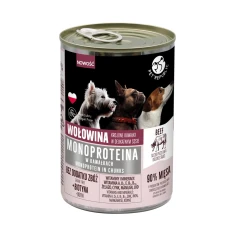 Консерва для собак PetRepublic Monoproteina з яловичиною у соусі 400 г (5904316132132)