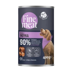 Вологий корм для собак PetRepublic FineMeat з індичкою 400 г (5904316133528)