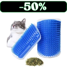 Когтеточка для котов Nuxie угловая с кошачьей мятой (5904316192402)