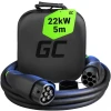 Кабель для зарядки електромобіля Green Cell GC Snap Type 2 22kW 5м (EVKABGC01)