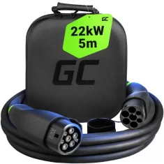 Кабель для зарядки електромобіля Green Cell GC Snap Type 2 22kW 5м (EVKABGC01)