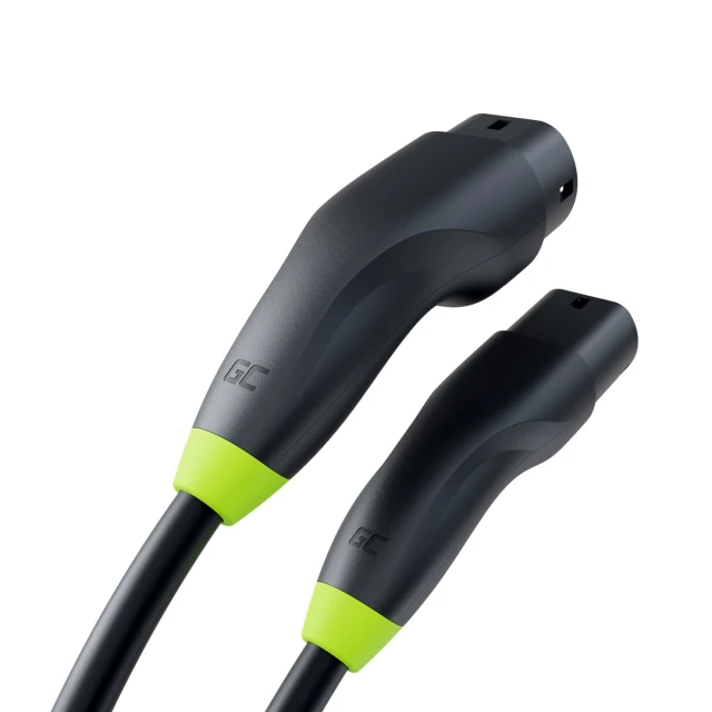 Кабель для зарядки електромобіля Green Cell GC Snap Type 2 11kW 7м (EVKABGC04)