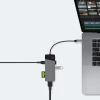 Хаб Green Cell USB-C адаптер Connect 7 в 1 3xUSB 3.1 HDMI 4K 60Hz USB-C PD 85W microSD/SD (HUBGC01)