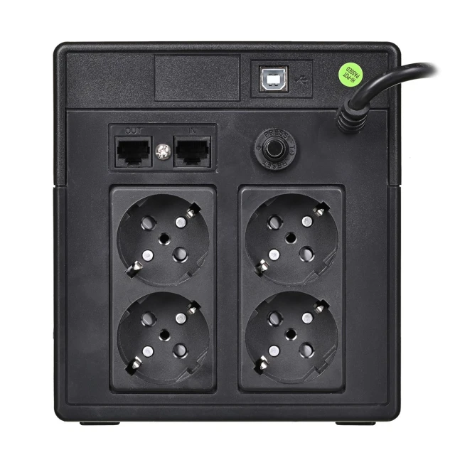 Источник бесперебойного питания Green Cell PowerProof 1000VA 700W чистая синусоида (UPSLP700)