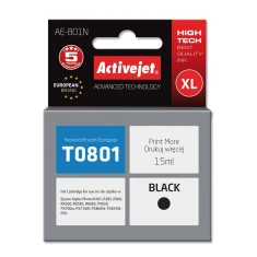 Картридж ActiveJet AE-801N для Epson T0801 Black 15 мл (5904356293893)