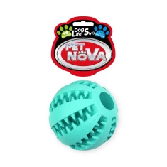 Мяч для лакомств для собак Aqua Nova Superdental Baseball 7 см с ароматом мяты Mint (5904378732271)