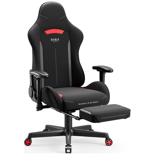 Крісло геймерське Diablo Chairs X-Starter Black/Red (1430)