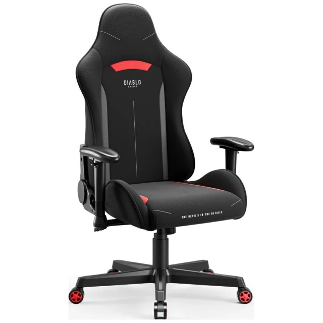 Крісло геймерське Diablo Chairs X-Starter Black/Red (1430)