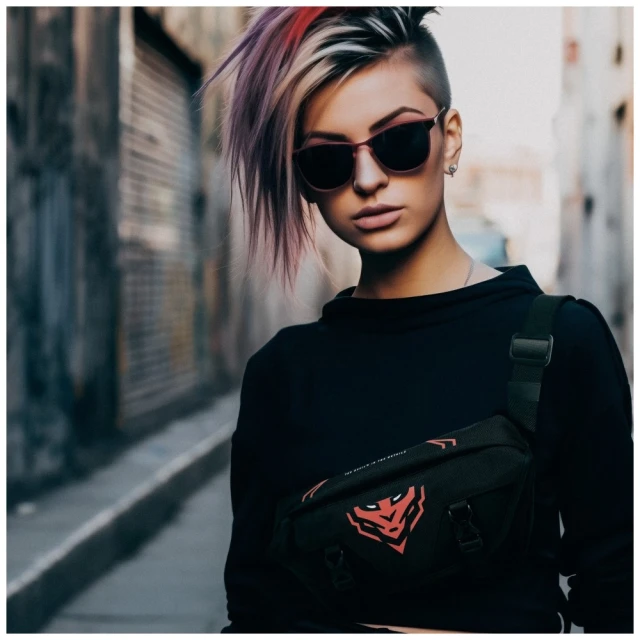 Сумка-нерка велика Diablo Chairs Bun Bag Black (1488)