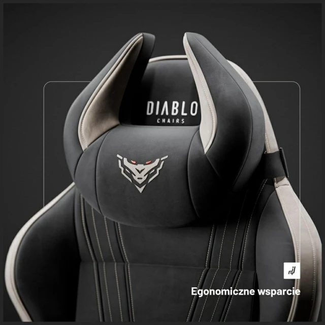 Кресло игровое Diablo Chairs X-Horn 2.0 Normal Size Black/Camel (1611)