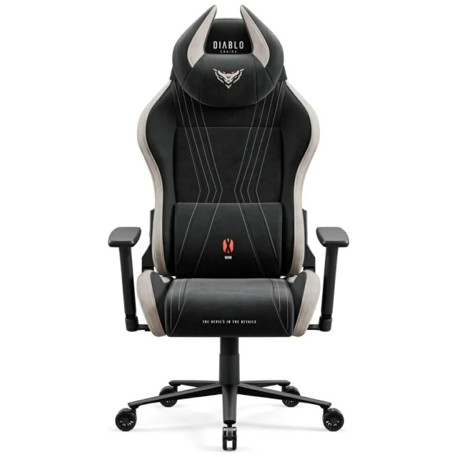 Кресло игровое Diablo Chairs X-Horn 2.0 Normal Size Black/Camel (1611)