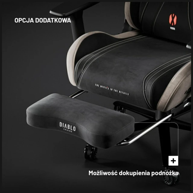 Кресло игровое Diablo Chairs X-Horn 2.0 Normal Size Black/Camel (1611)