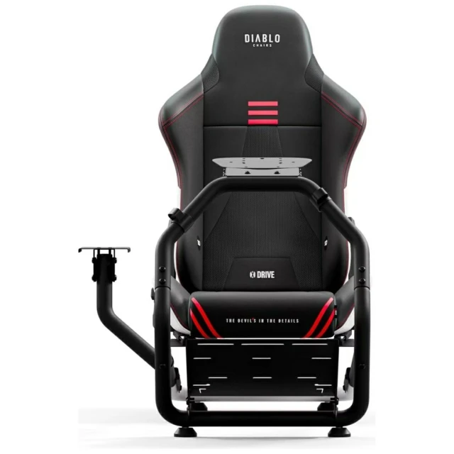 Крісло для гри на кермі Diablo Chairs X-Drive Black (1635)