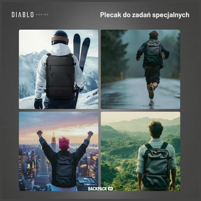 Рюкзак вакуумний Diablo Chairs Backpack Air Black (1813)