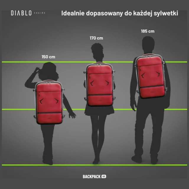 Рюкзак мультифункціональний Diablo Chairs Backpack Air Burgundy (1814)