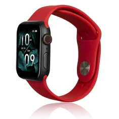 Ремінець Beline Silicone для Apple Watch Series 11/10 42 mm | Series 9/8/7 41 mm | 6/5/SE 40 mm | 3/2/1 38 mm Red (5904422914288)