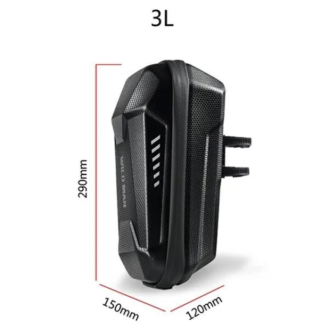 Сумка-тримач для самокату WILDMAN ES8X Plus Black (ES8X Plus)