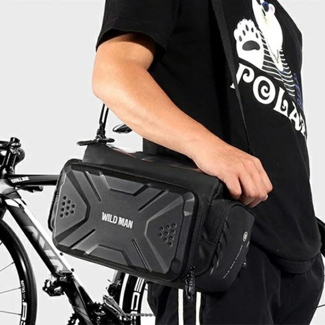 Сумка-тримач для велосипеда WILDMAN GS6 Black (GS6)